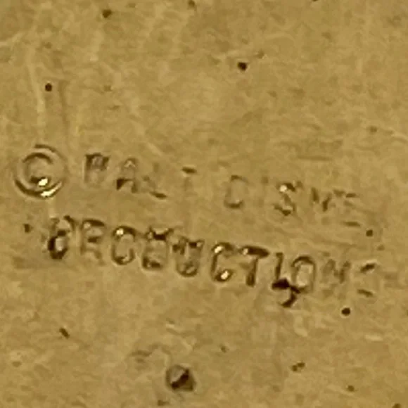 Vintage Disney Mickey Mouse Jewelry Set Gold 1970s ring bracelet necklace 70s - Picture 5 of 16